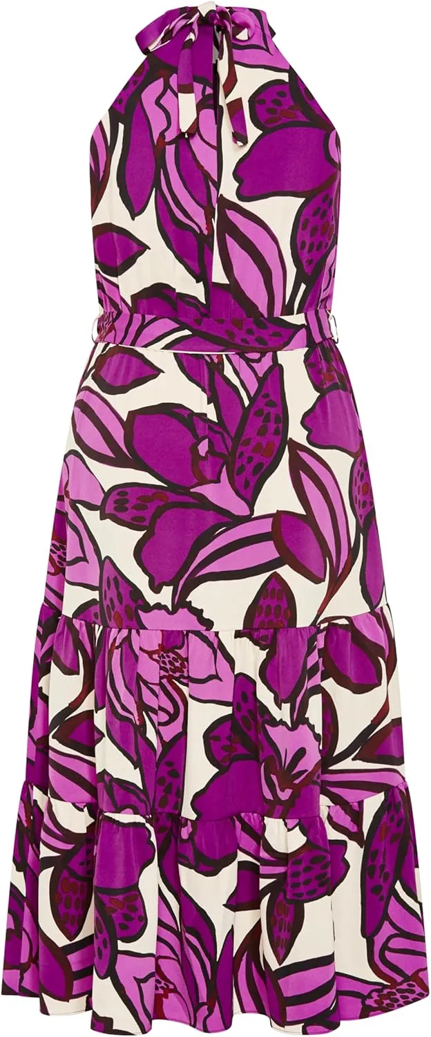 City Chic Plus Size Pants, Fiesta Print Pant
