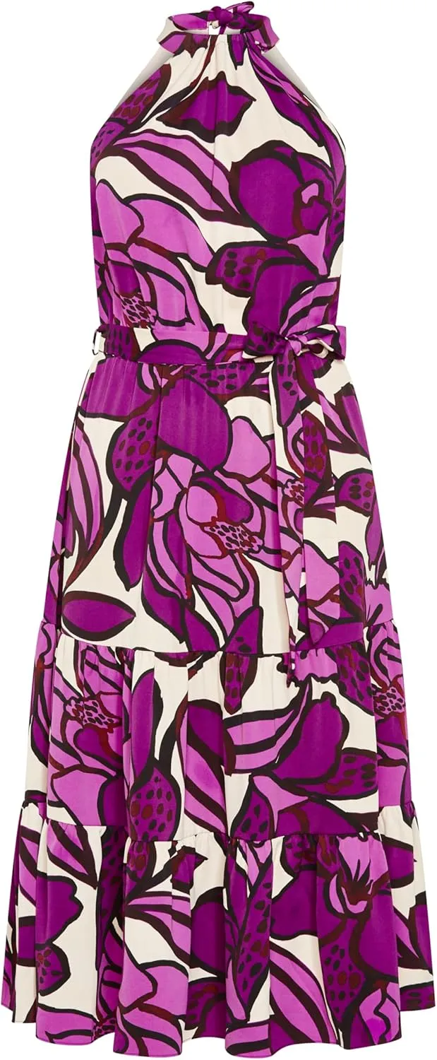 City Chic Plus Size Pants, Fiesta Print Pant