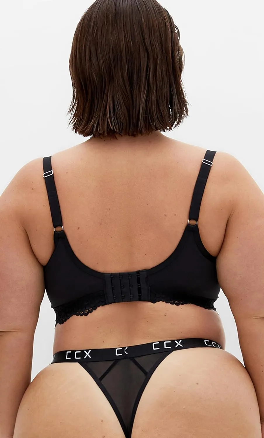 City Chic Plus Size Signature NW Bra in Black