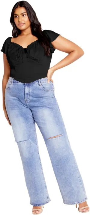 City Chic Plus Size Top, Mae Top