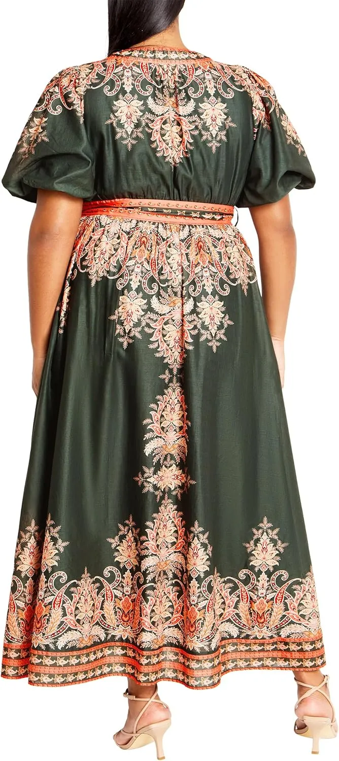 City Chic Women's Apparel Women's Plus Size Higher Love Maxi Dress