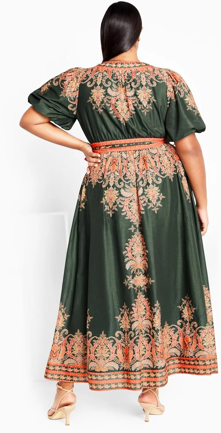 City Chic Women's Apparel Women's Plus Size Higher Love Maxi Dress