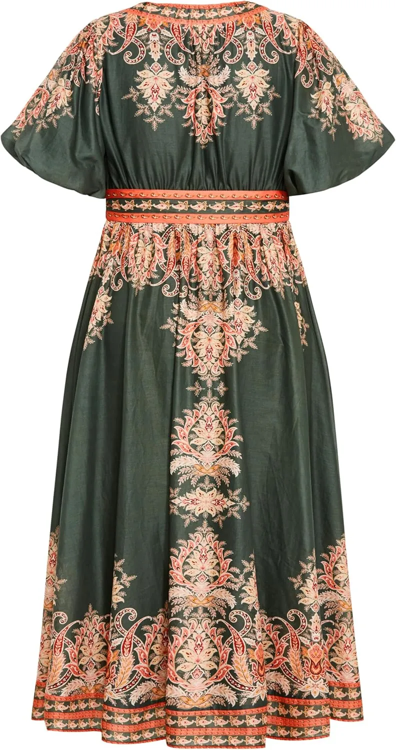 City Chic Women's Apparel Women's Plus Size Higher Love Maxi Dress