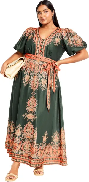 City Chic Women's Apparel Women's Plus Size Higher Love Maxi Dress