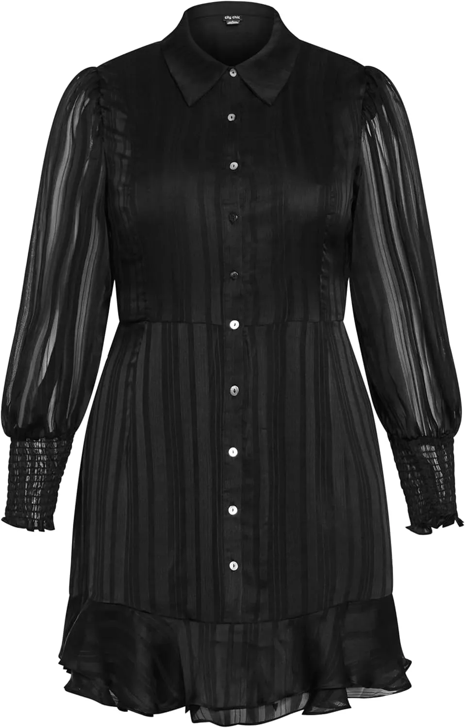 City Chic Women's Apparel Women's Stripe Lover Dress