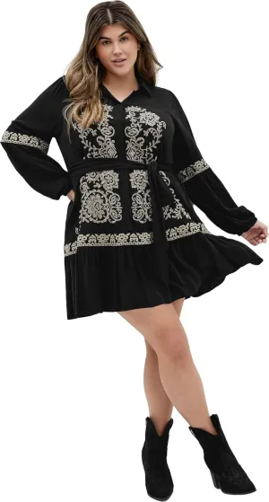 City Chic Women's Dress Marlie