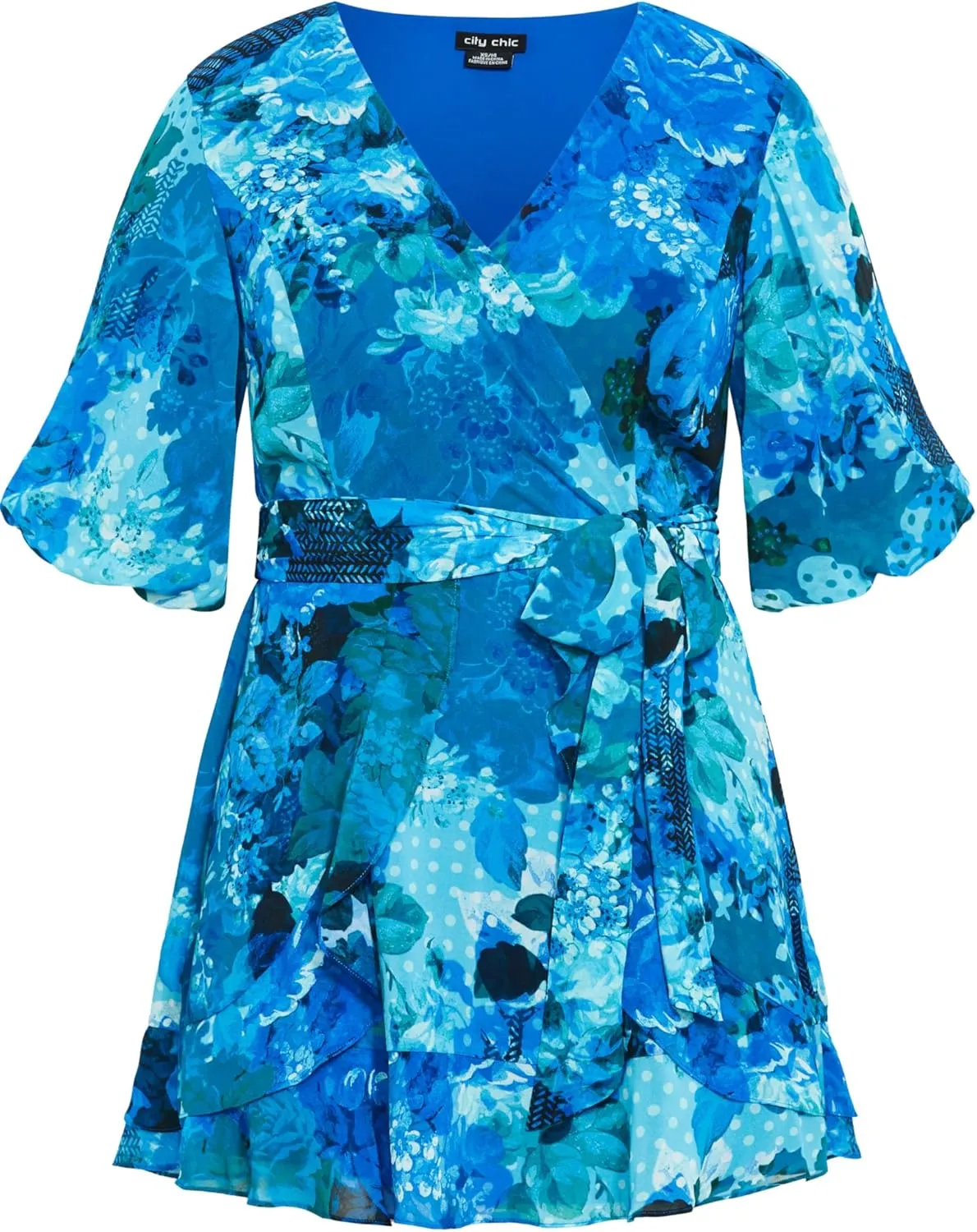 City Chic Women's Keily Print Dress