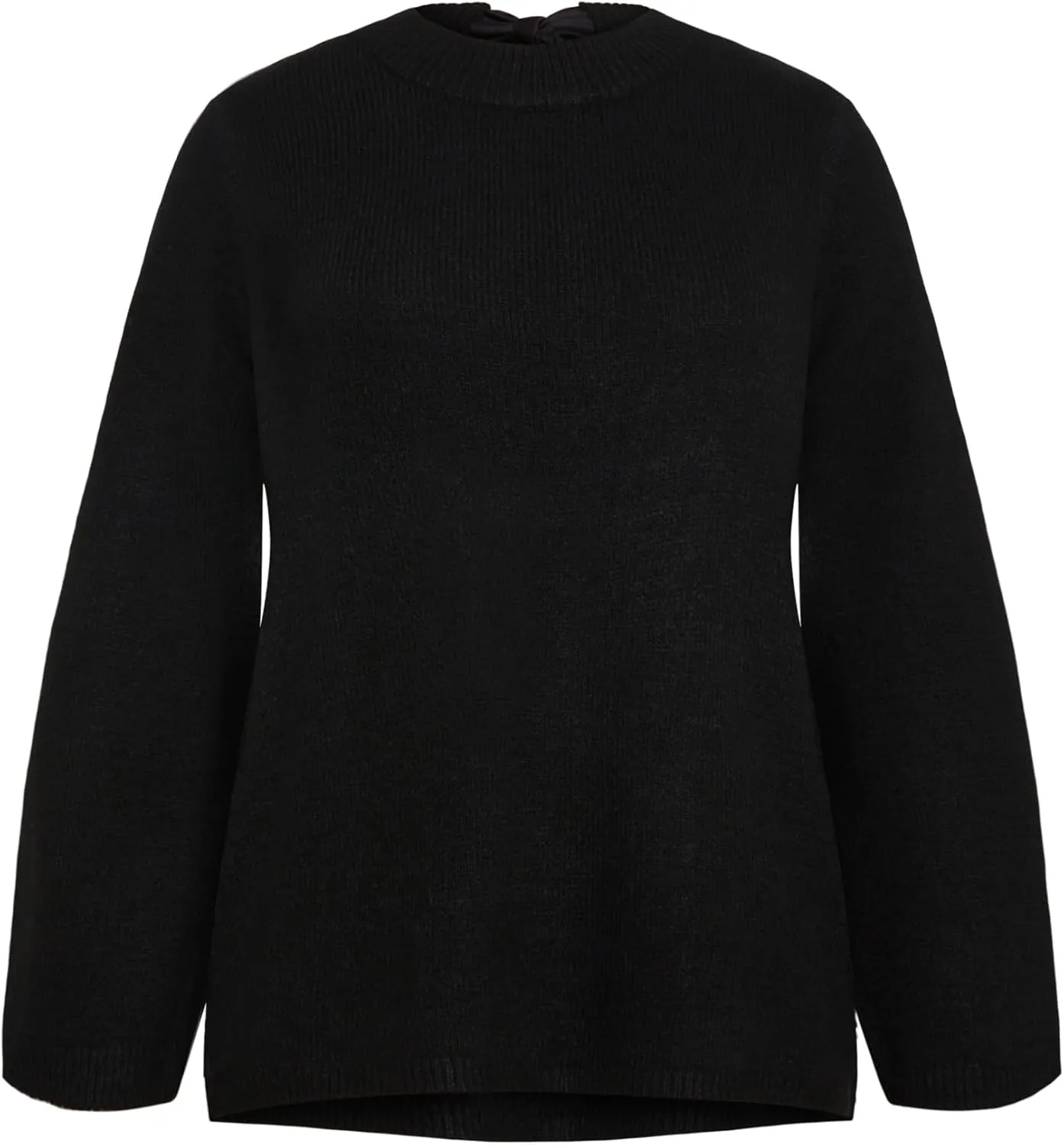 City Chic Women's Plus Size Bow Back Jumper