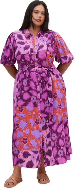 City Chic Women's Plus Size Dress Davina PRT