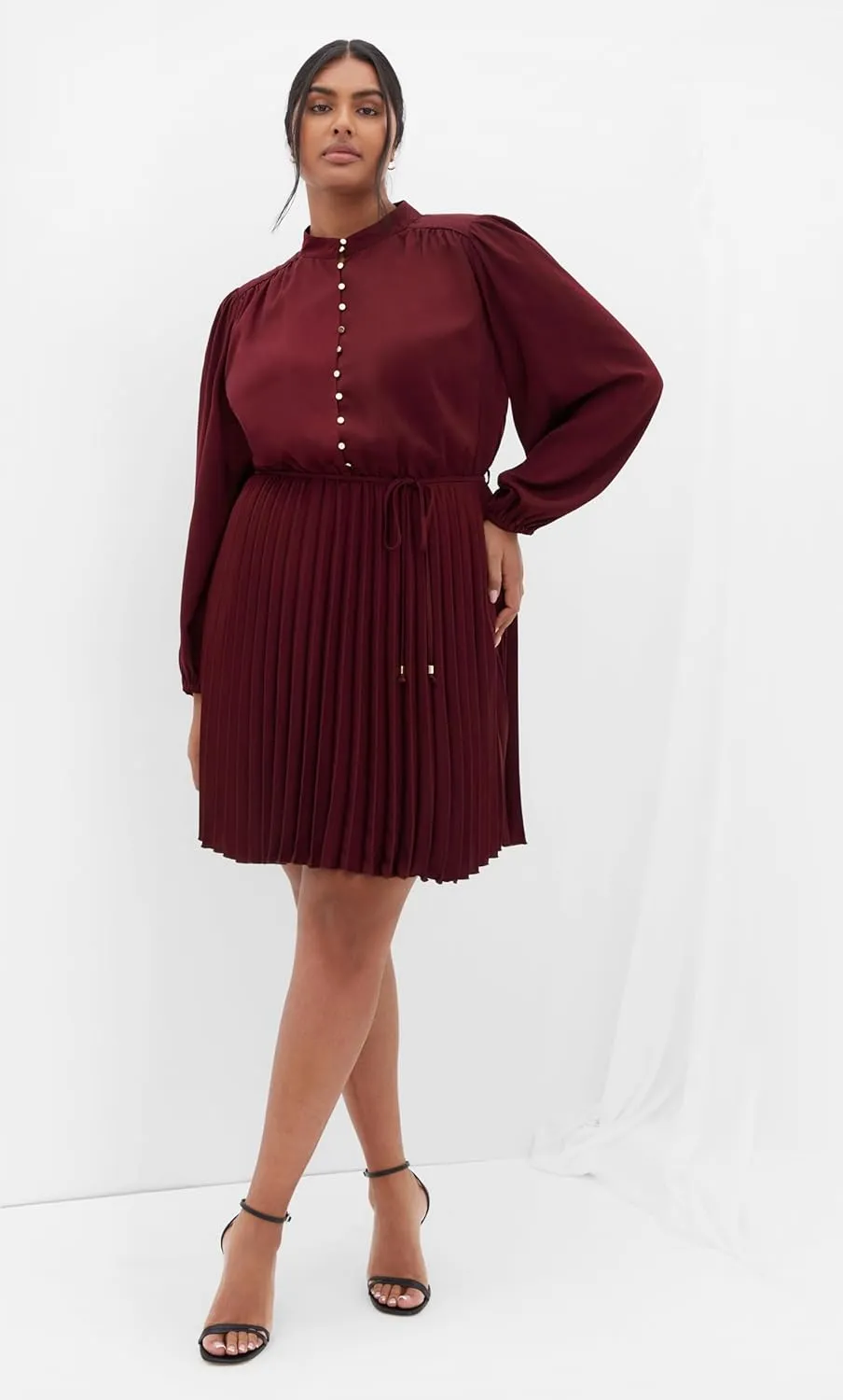 City Chic Women's Plus Size Dress-Hallie Mini