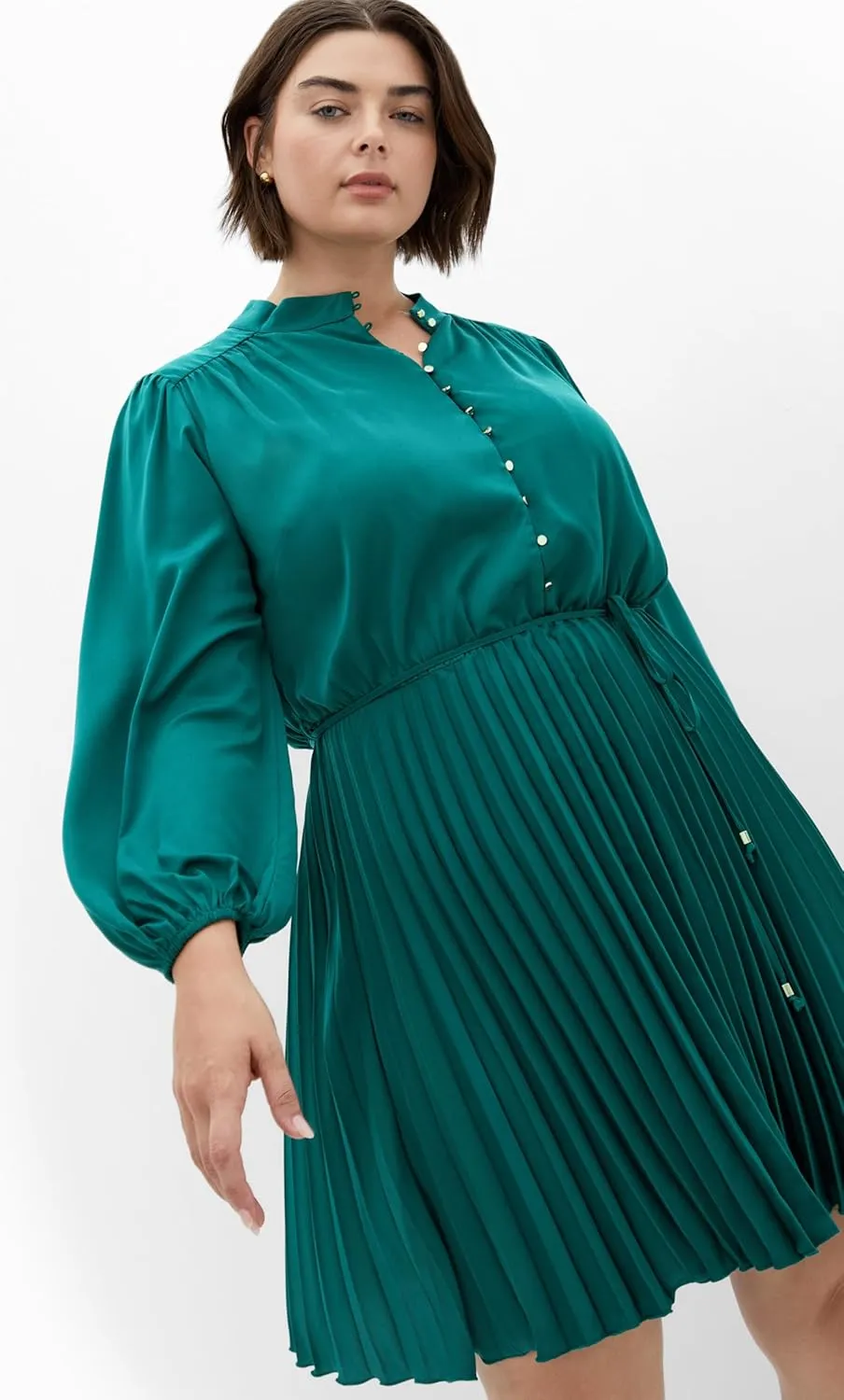 City Chic Women's Plus Size Dress-Hallie Mini