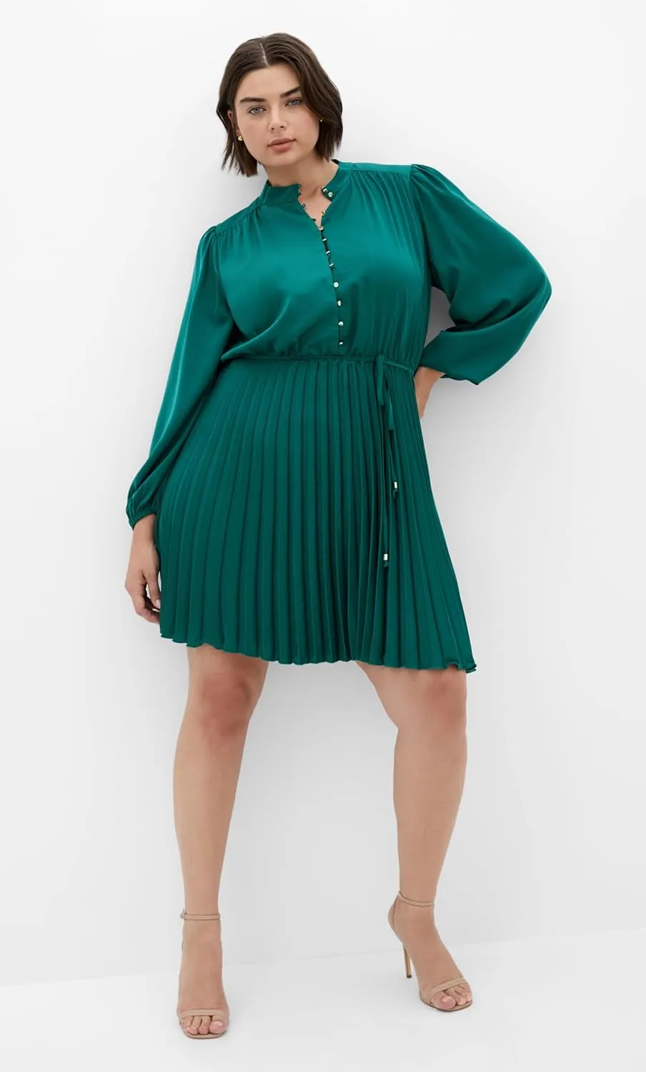 City Chic Women's Plus Size Dress-Hallie Mini
