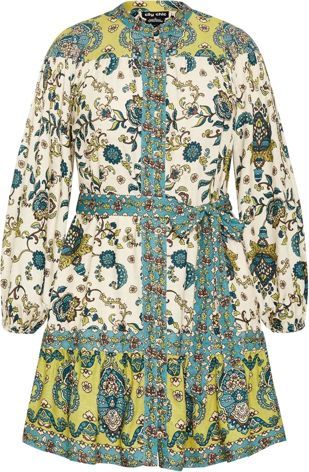 City Chic Women's Plus Size Dress Mysteria Mini