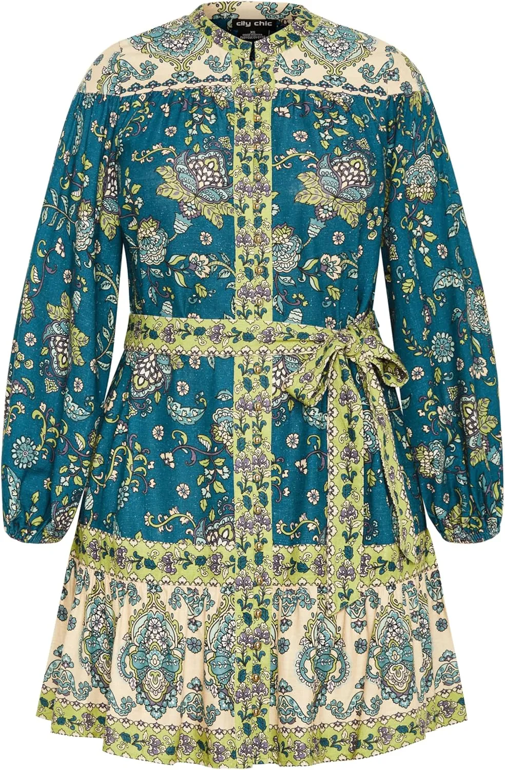 City Chic Women's Plus Size Dress Mysteria Mini