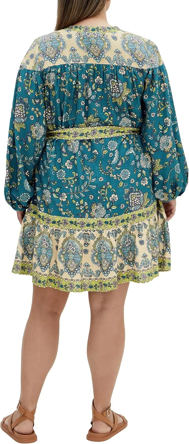 City Chic Women's Plus Size Dress Mysteria Mini