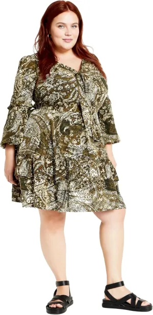 City Chic Women's Plus Size Dress Nicky