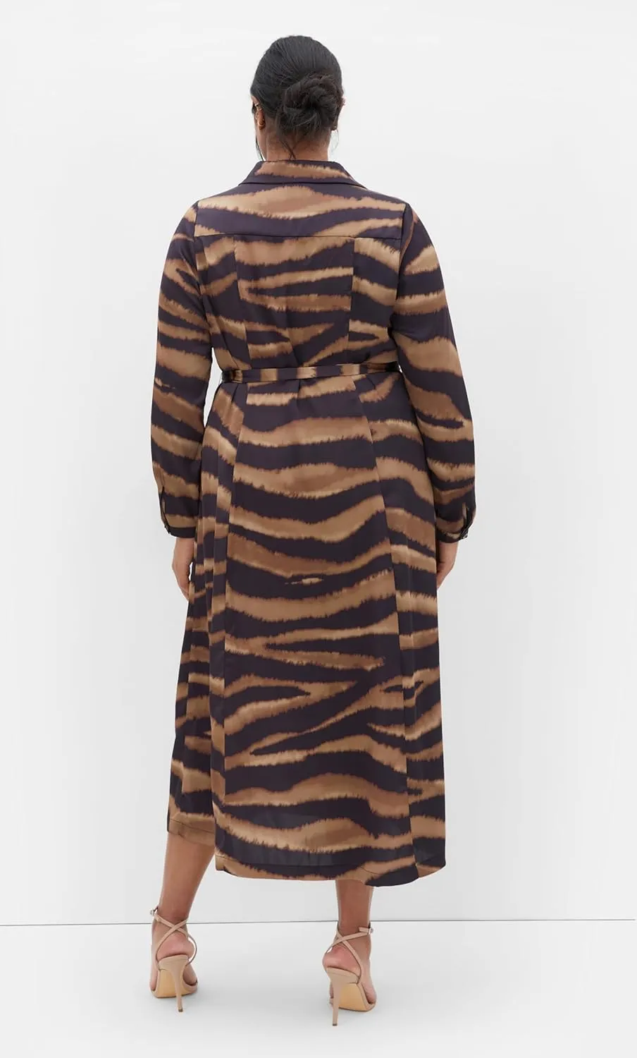 City Chic Women's Plus Size Dress-Untamed