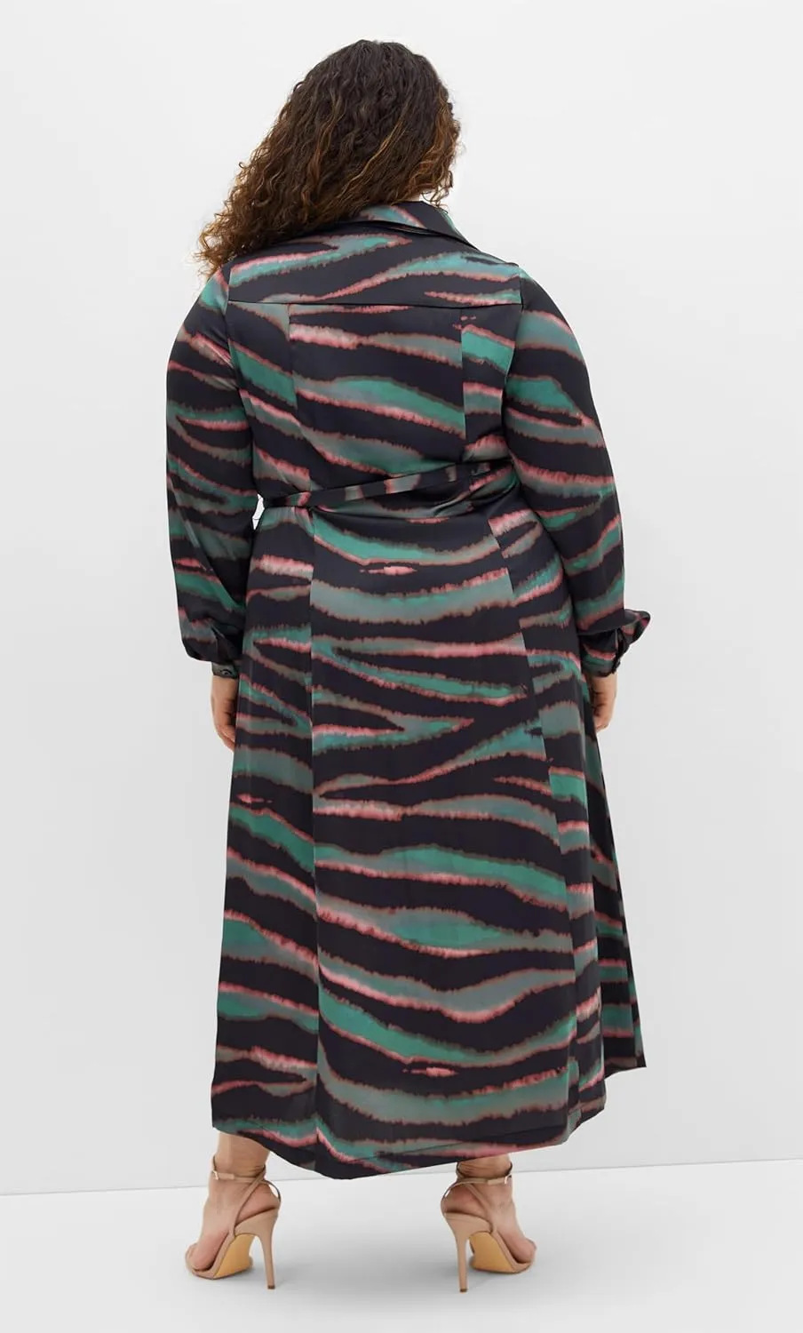 City Chic Women's Plus Size Dress-Untamed