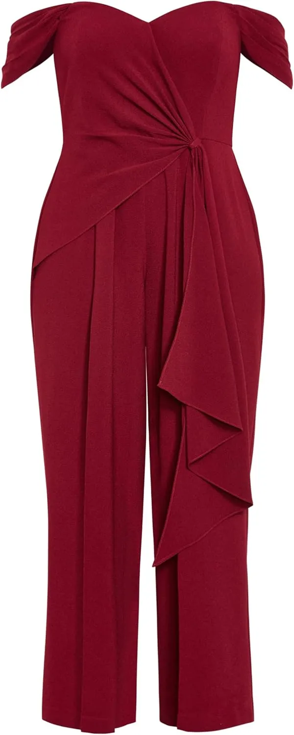 City Chic Women's Plus Size Gabriela Jumpsuit