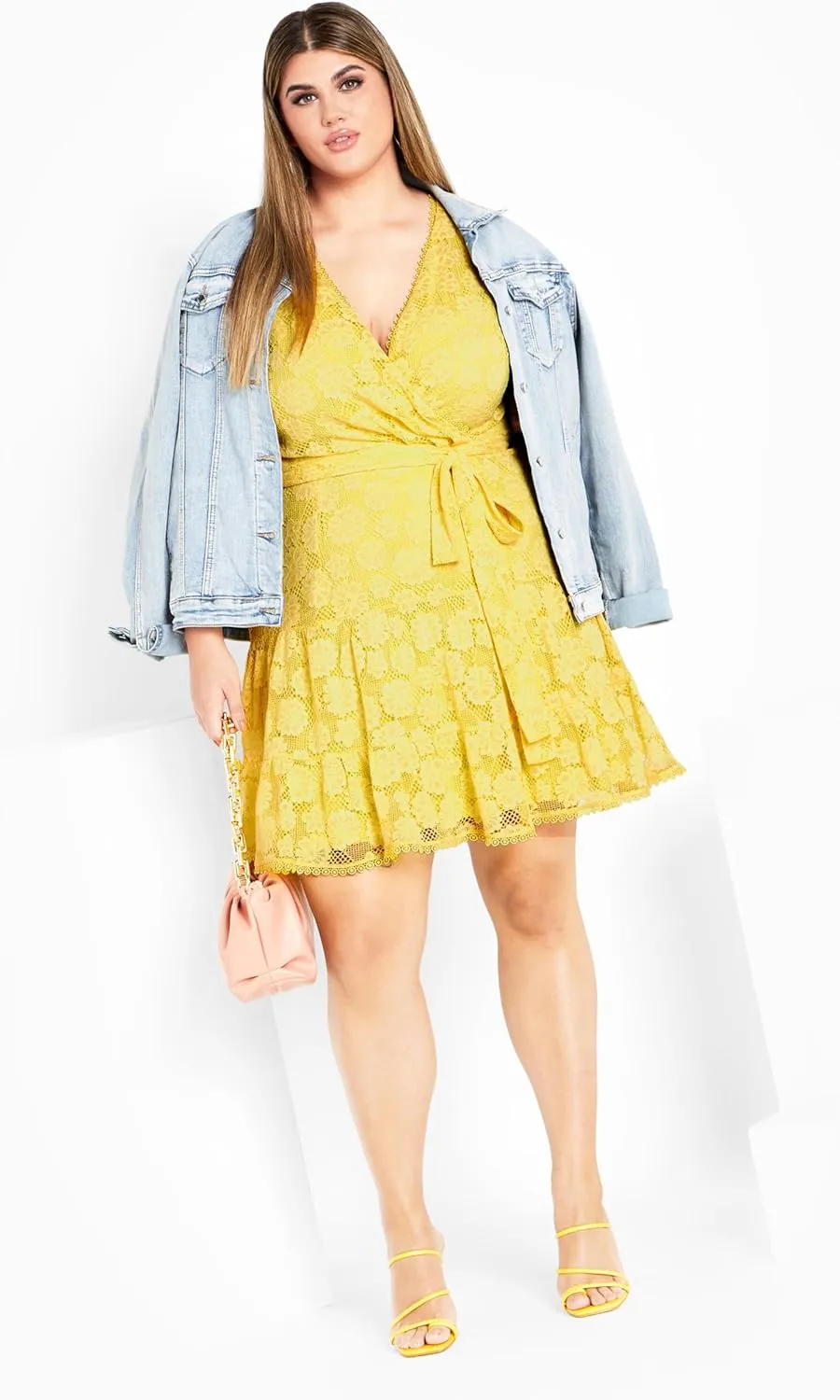 City Chic Women's Plus Size Garden Kisses Dress