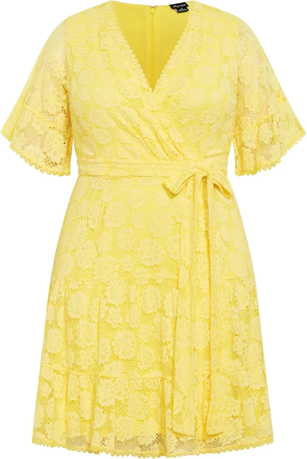 City Chic Women's Plus Size Garden Kisses Dress