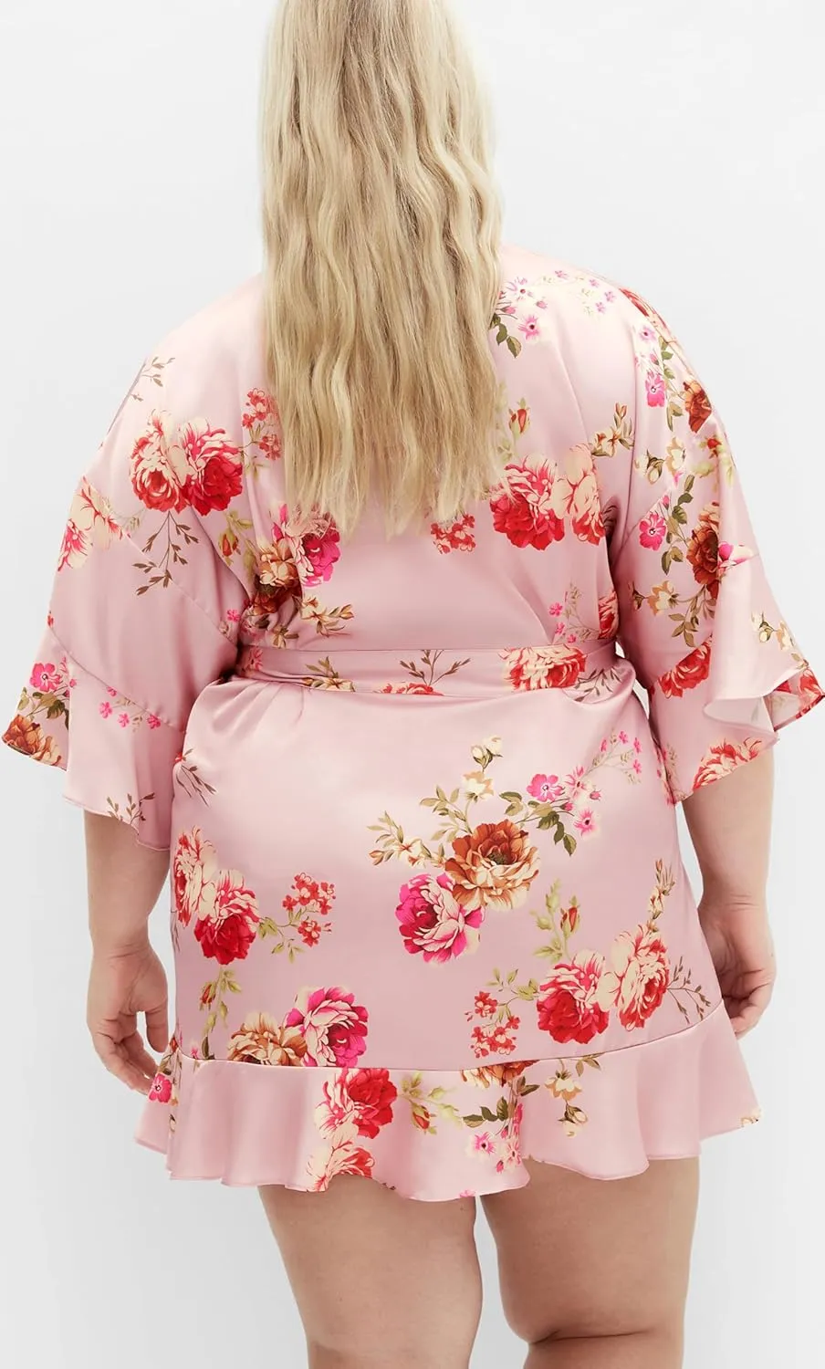 City Chic Women's Plus Size Kimono - Arcadia Short