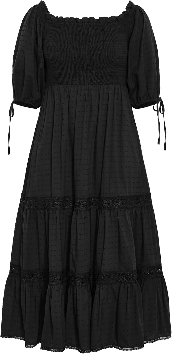 City Chic Women's Plus Size Love Shirred Dress