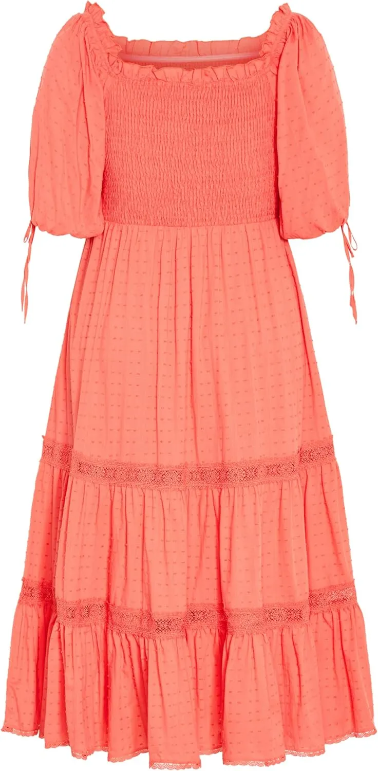 City Chic Women's Plus Size Love Shirred Dress