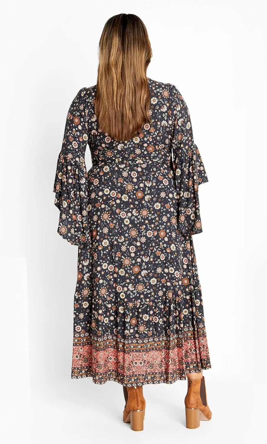 City Chic Women's Plus Size Maxi Dress - Belle Wrap