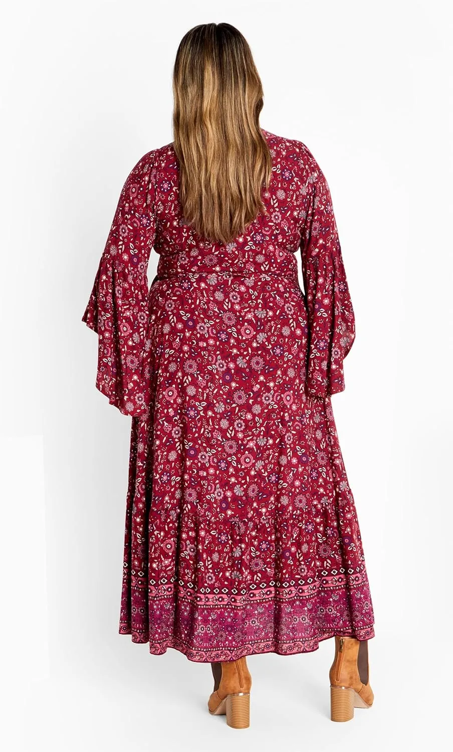 City Chic Women's Plus Size Maxi Dress - Belle Wrap