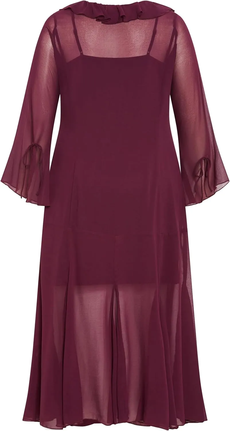 City Chic Women's Plus Size Maxi Dress - Vamp