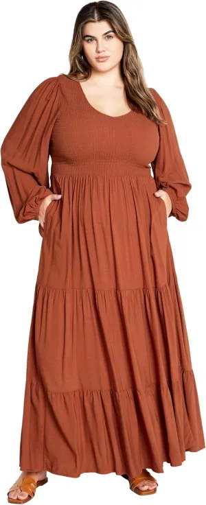 City Chic Women's Plus Size Maxi Jayden Dress