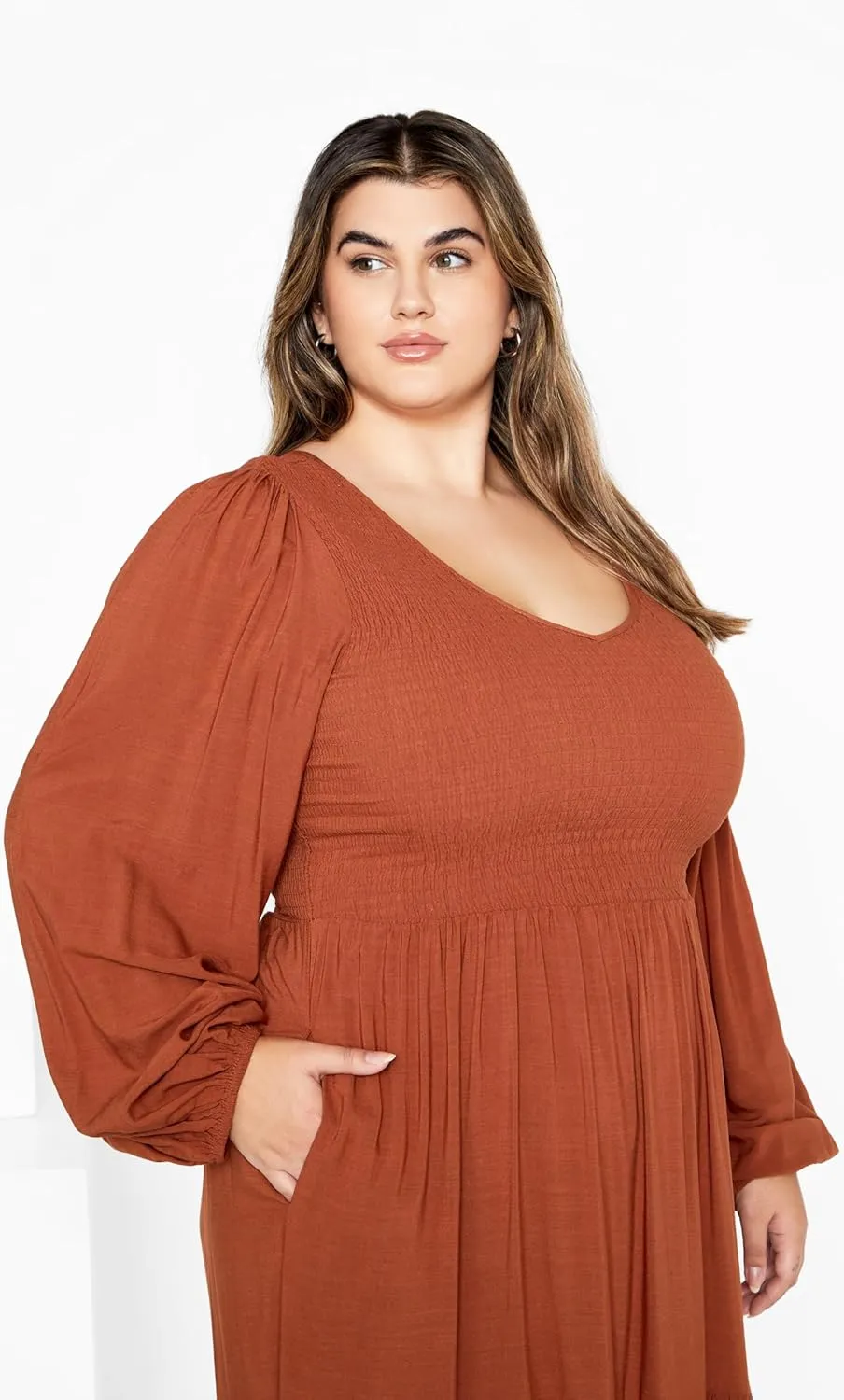 City Chic Women's Plus Size Maxi Jayden Dress