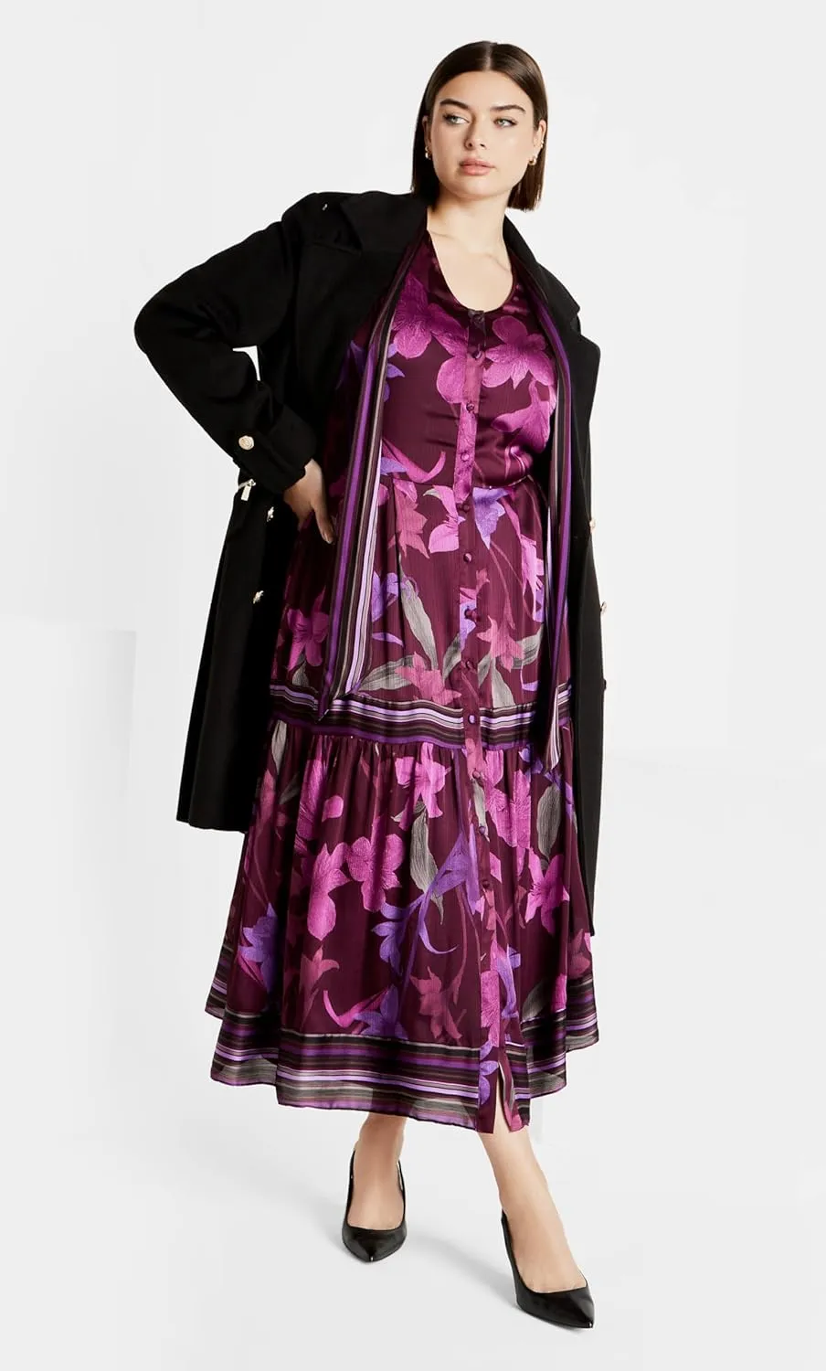 City Chic Women's Plus Size Maxi Suzanne