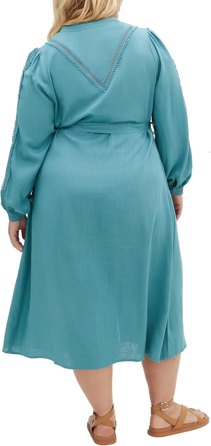 City Chic Women's Plus Size Mysteria Dress