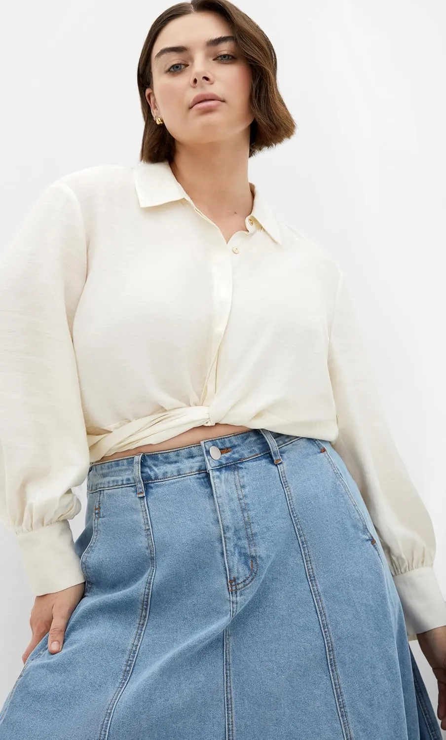 City Chic Women's Plus Size Shirt - Rosabella