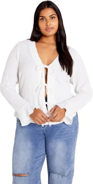City Chic Women's Plus Size Top Charmaine