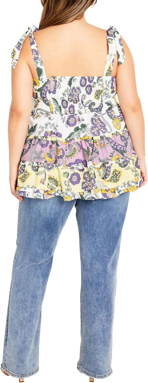 City Chic Women's Plus Size Tunic Cleo