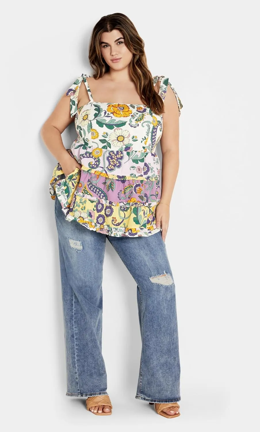 City Chic Women's Plus Size Tunic Cleo