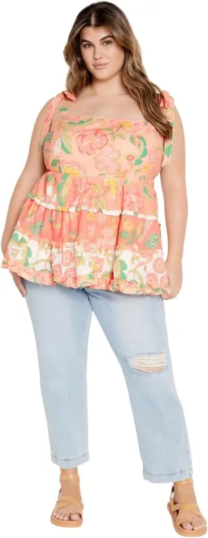 City Chic Women's Plus Size Tunic Cleo