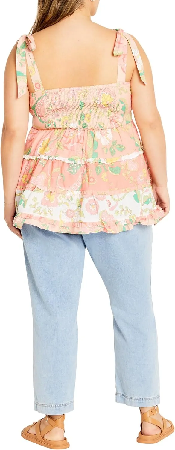 City Chic Women's Plus Size Tunic Cleo