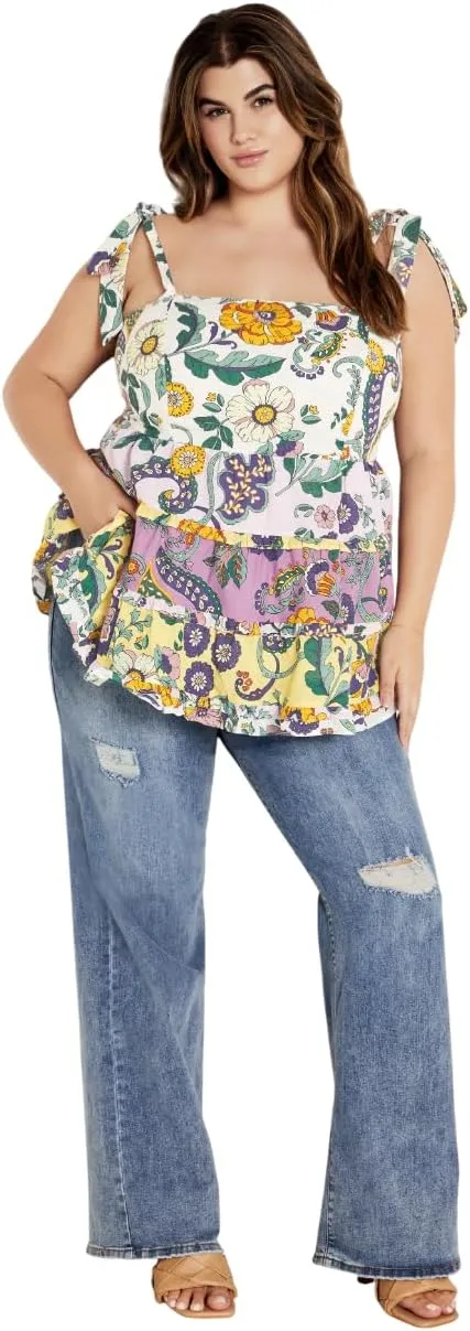 City Chic Women's Plus Size Tunic Cleo