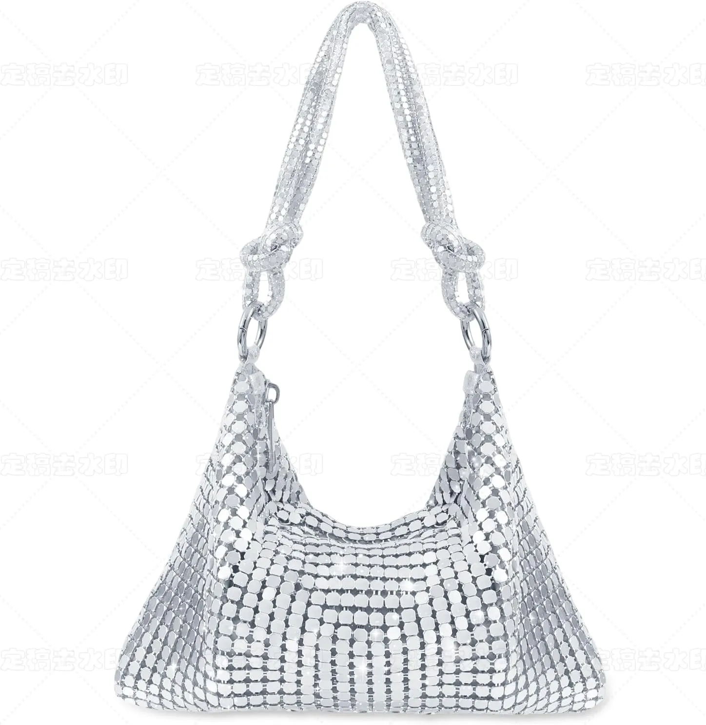 Clutch Purse for Women,Sparkly Rhinestone Evening Bag Wedding & Party Accessories,Handbag Fits Phone,Wallet & Lipstick