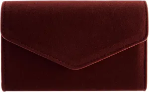 Clutch Purses for Women Evening Bag Faux Suede Formal Party Wedding Cocktail Prom