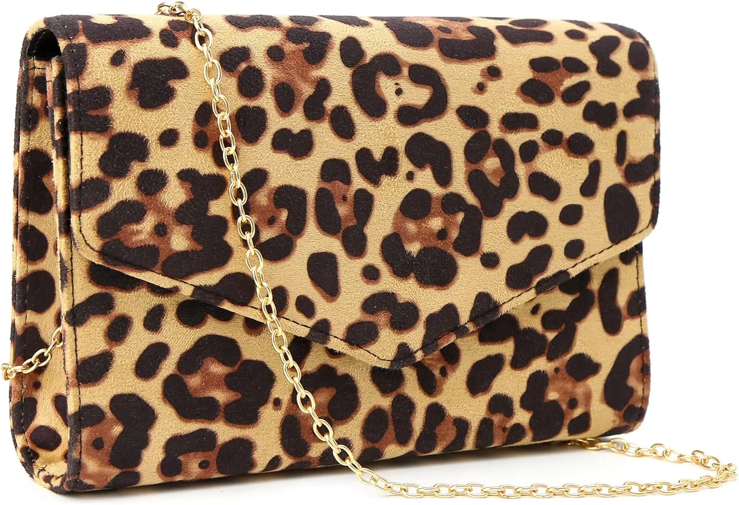 Clutch Purses for Women Evening Bag Faux Suede Formal Party Wedding Cocktail Prom