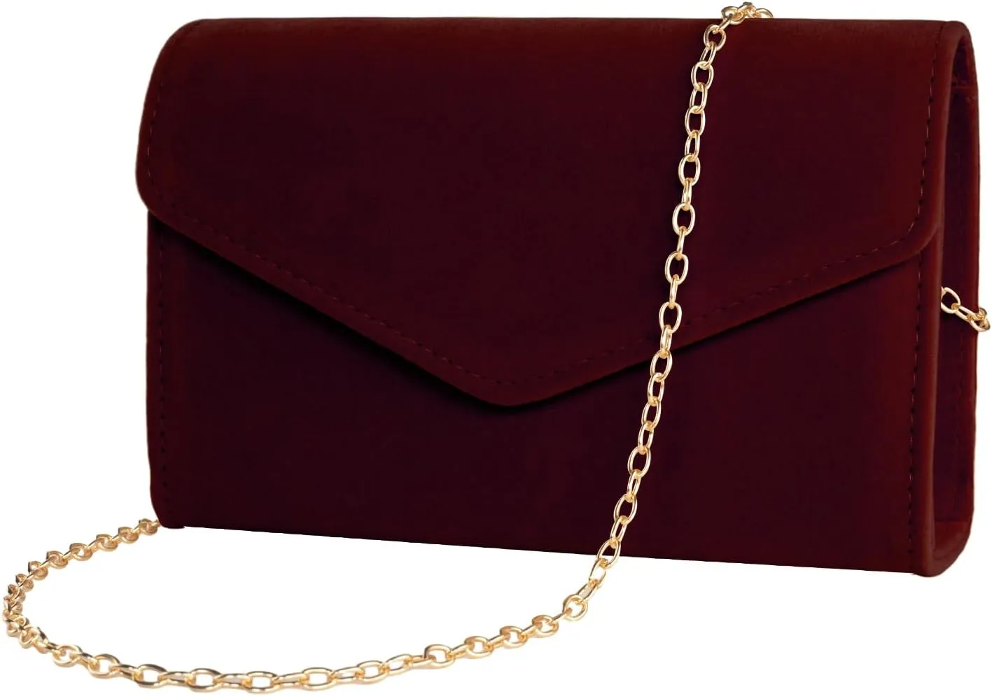 Clutch Purses for Women Evening Bag Faux Suede Formal Party Wedding Cocktail Prom