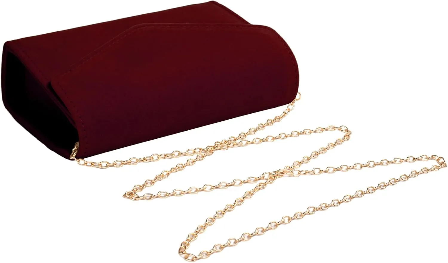 Clutch Purses for Women Evening Bag Faux Suede Formal Party Wedding Cocktail Prom