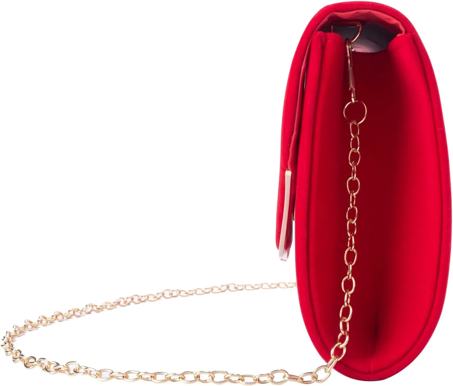 Clutch Purses for Women Evening Bag Faux Suede Formal Party Wedding Cocktail Prom