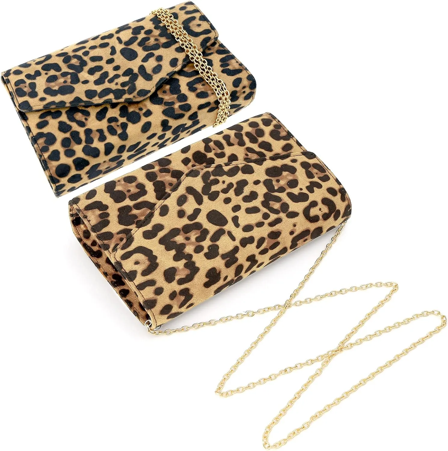 Clutch Purses for Women Evening Bag Faux Suede Formal Party Wedding Cocktail Prom