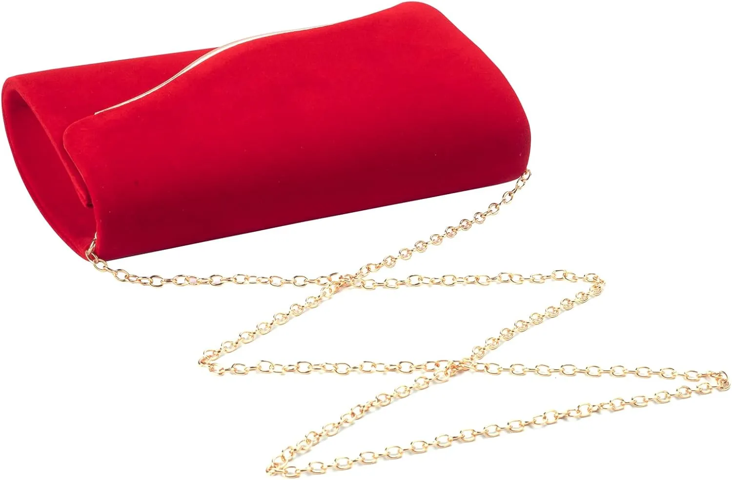 Clutch Purses for Women Evening Bag Faux Suede Formal Party Wedding Cocktail Prom
